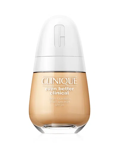 Clinique Even Better Clinical Serum Foundation Broad Spectrum Spf 25 1 Oz. In Wn  Toasted Wheat (medium/warm-neutral 