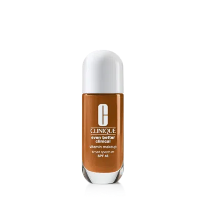 Clinique Even Better Clinical Vitamin Makeup Broad Spectrum Spf 45 In Brown