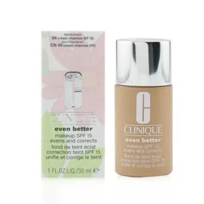 Clinique / Even Better Makeup 04 Cream Chamois 1.0 oz Spf 15 In Transparent