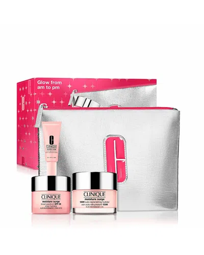 Clinique Glow From Am To Pm Moisture Surge Skincare Set ($91 Value)