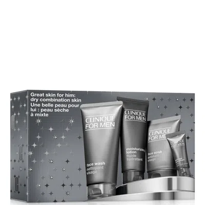 Clinique Great For Him:  For Men Set For Dry Combination Skin (worth £116)