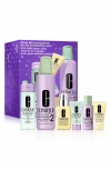Clinique Great Skin Everywhere Set For Dry/combination Skin $120 Value In Transparent