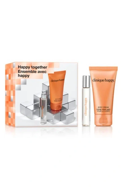 Clinique Happy Together Fragrance Set (limited Edition) $23 Value In No Color