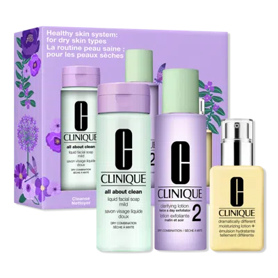 Clinique 3-pc. Healthy Skin 3-step System Set In Transparent