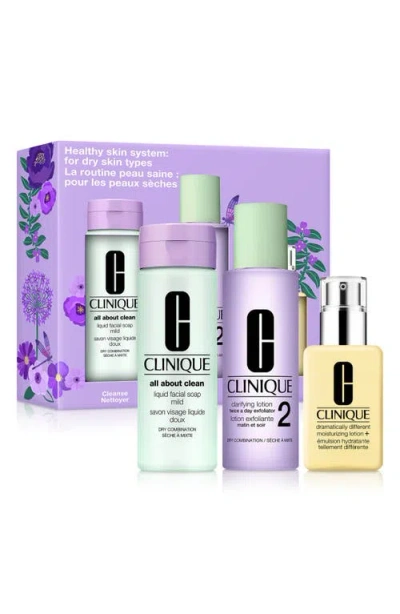 Clinique 3-pc. Healthy Skin 3-step System Set In Transparent