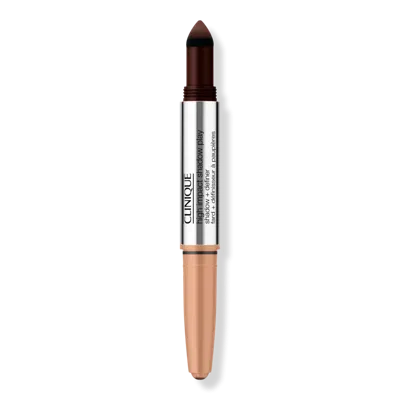 Clinique High Impact Shadow Play Eye Shadow + Definer - Cafe Au Lait In Brown