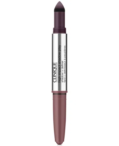 Clinique High Impact Shadow Play Shadow + Definer, 0.14 Oz. In Royal Couple