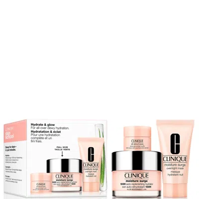 Clinique Hydration & Glow, For All Over Dewy Hydration Gift Set (worth £66)