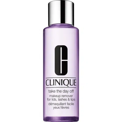 Clinique Jumbo Take The Day Off Makeup Remover For Lids, Lashes & Lips $36 Value In Transparent