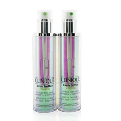 Clinique Ladies Even Better Clinical Radical Dark Spot Corrector + Interrupter Duo Skin Care 1923331 In White