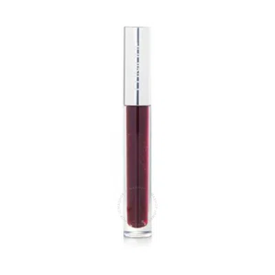 Clinique Ladies Pop Plush Creamy Lip Gloss 0.11 oz # 01 Black Honey Pop Makeup 192333142868 In White