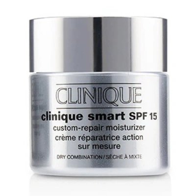 Clinique Ladies Smart Custom-repair Moisturizer Spf 15 2.5 oz Dry Combination Skin Care 020714828455 In White