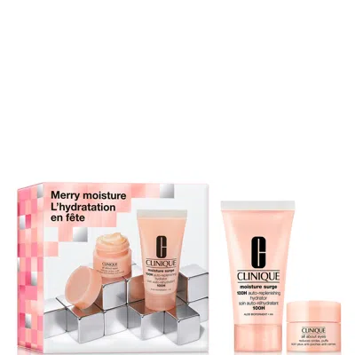 Clinique Merry Moisture: Hydrating Skincare Gift Set In White