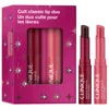 Clinique Mini Cult Classic Pink & Black Honey Lip Gift Set 0.04 oz In Multi