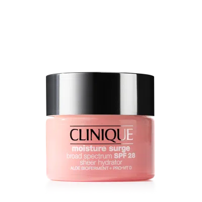 Clinique Moisture Surge Broad Spectrum Spf 28 Sheer Hydrator In Red