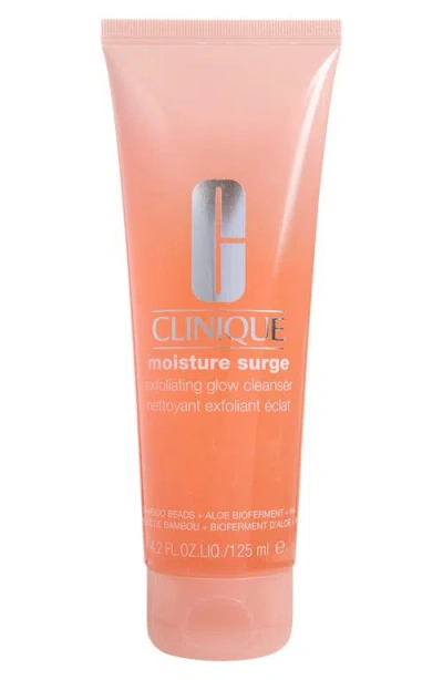 Clinique Moisture Surge Exfoliating Glow Cleanser In Transparent
