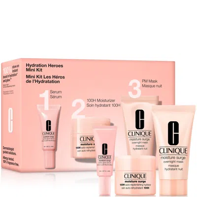 Clinique 3-pc. Hydration Heroes Mini Moisture Surge Skincare Set In Transparent