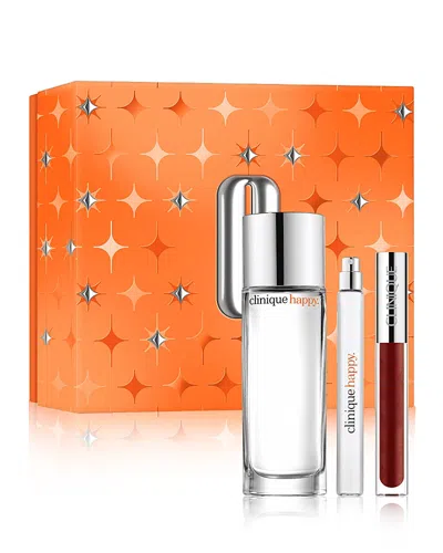 Clinique Perfectly Happy Perfume & Lip Gloss Gift Set ($142 Value)