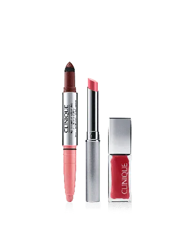 Clinique Pink Honey Makeup Bundle: Eyes, Cheeks, Lips