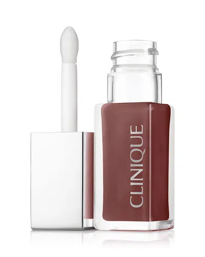Clinique Pop Lip + Cheek Oil In Black Honey 0.24 Oz. In Nude