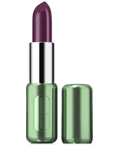 Clinique Pop Longwear Satin Lipstick, 0.14 Oz. In Blackberry Pop