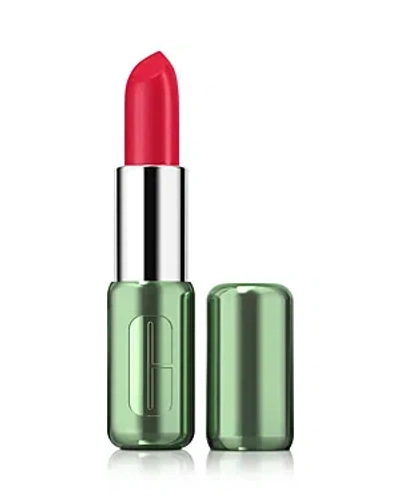 Clinique Pop Satin Longwear Lipstick In Peppermint Pop