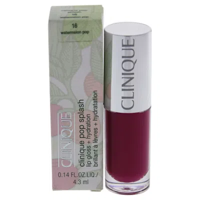 Clinique Pop Splash - 16 Watermelon Pop By  For Women - 0.14 oz Lip Gloss