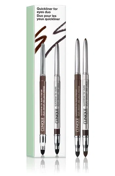 Clinique Quickliner For Eyes Eyeliner Pencil Set $54 Value