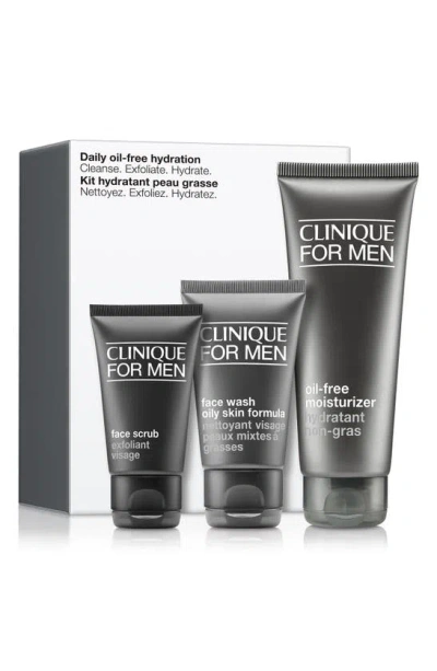 Clinique Daily Hydration Men's Skincare Set ($49 Value) In White