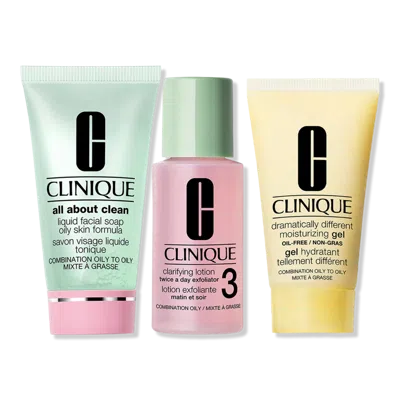 Clinique Skin School Supplies: Cleanser Refresher Course Set - Combination Oily