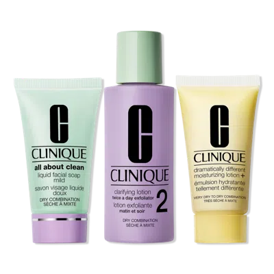 Clinique Skin School Supplies: Cleanser Refresher Course Set - Dry Combination