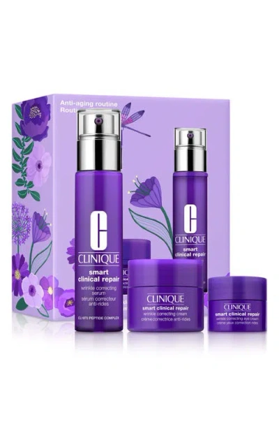 Clinique 3-pc. Anti-aging Routine Skincare Set In Transparent