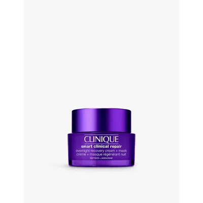 Clinique Smart Clinical Repair™ Overnight Recovery Cream And Mask In White