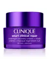 Clinique Smart Clinical Repair Overnight Recovery Face Cream + Mask, 1.7 oz