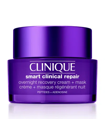 CLINIQUE SMART CLINICAL REPAIR OVERNIGHT RECOVERY CREAM + MASK