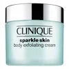 Clinique Sparkle Skin Body Exfoliating Cream, 8.5 oz In Green