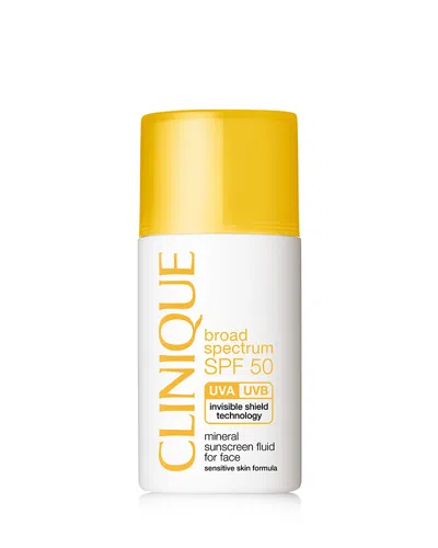 Clinique Mineral Sunscreen Fluid For Face - Broad Spectrum Spf 50 In Default Title