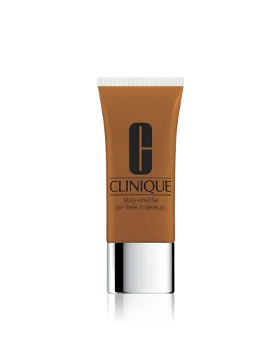 Clinique Stay-matte Oil-free Makeup, Wn 122 Clove In Wn 118 Amber