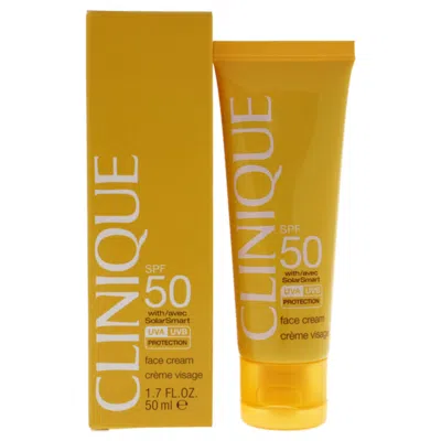 Clinique Sunscreen With Solar Smart Face Cream 1.7 oz (50 Ml) In Sand