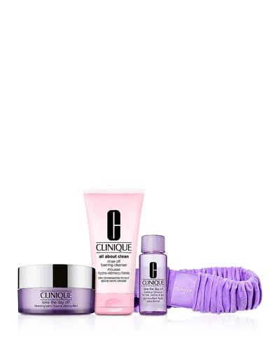 Clinique Take It All Off Makeup Remover Gift Set ($98 Value)