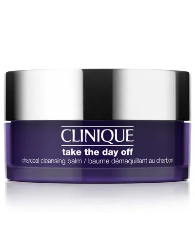 CLINIQUE TAKE THE DAY OFF CHARCOAL CLEANSING BALM MAKEUP REMOVER, 4.2 OZ.