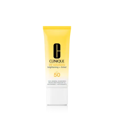 Clinique Uv Solutions Brightening + Tinted Sunscreen Broad Spectrum Spf 50/pa+++