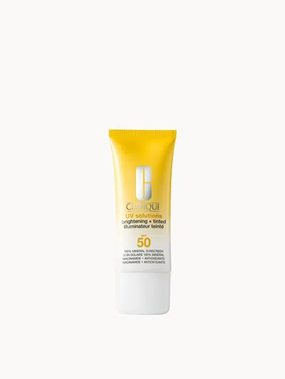 Clinique Uv Solutions Brightening + Tinted Sunscreen Spf 50 40ml (various Shades) - Medium
