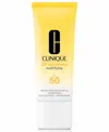 Clinique Uv Solutions Mattifying Sunscreen Spf 50 Face Cream, 1.3 Oz. In Transparent