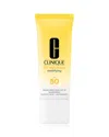Clinique Uv Solutions Mattifying Sunscreen Spf 50 With Salicylic Acid 1.35 Oz. In Transparent