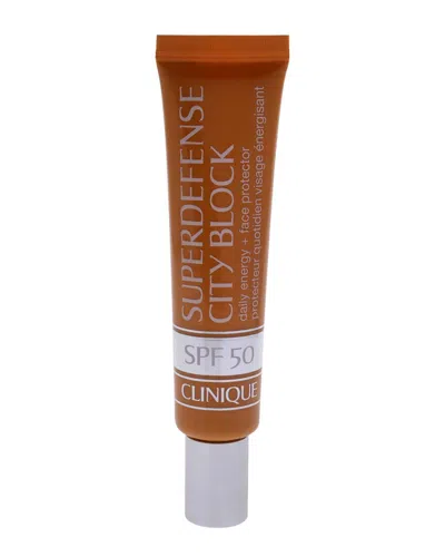 Clinique Women's 1.4oz Superdefense City Block Broad Spectrum Spf 50 Daily  Energy Plus Face Protect