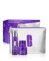 Clinique Wrinkle Fighting Routine Anti-aging Skincare Gift Set In Purple
