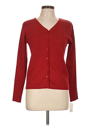 Pre-owned Clió Cardigan Sweater In Red