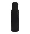 Clio Peppiatt Embellished Tina Maxi Dress In Black