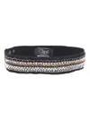 Clips Belt With Chains In Nero